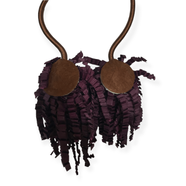 Collana semirigida prugna