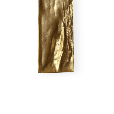 Orecchini a lastra dorati