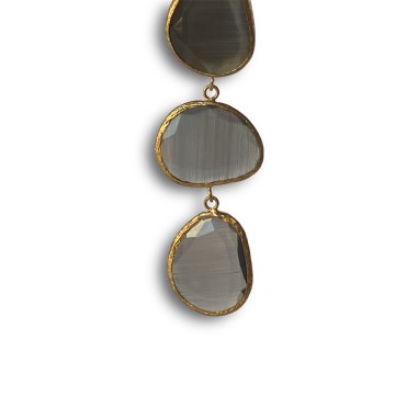 Orecchini lunghi in quarzo