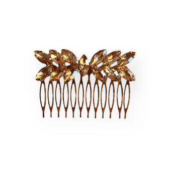 Pettinessa oro con pietre...