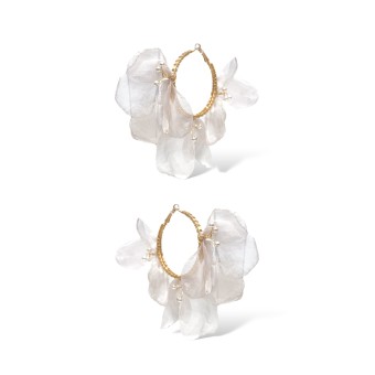 Orecchini a cerchio dorati...