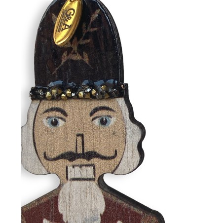 Orecchini con schiaccianoci