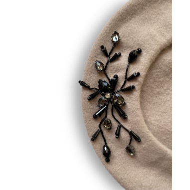 Basco gioiello color nude