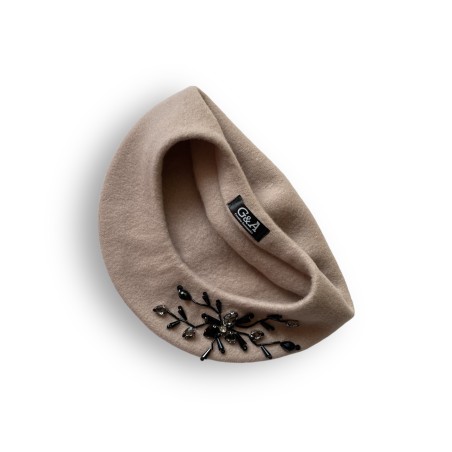 Basco gioiello color nude