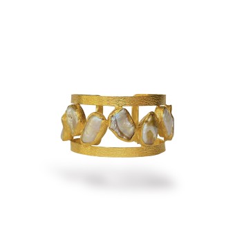 Bracciale in ottone con...