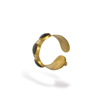 Bracciale in ottone con... 2