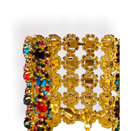 Bracciale a fascia multicolor