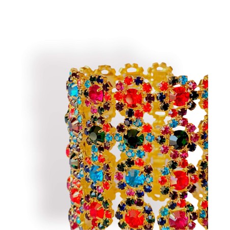 Bracciale a fascia multicolor