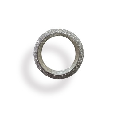 Bracciale argento brillantinato