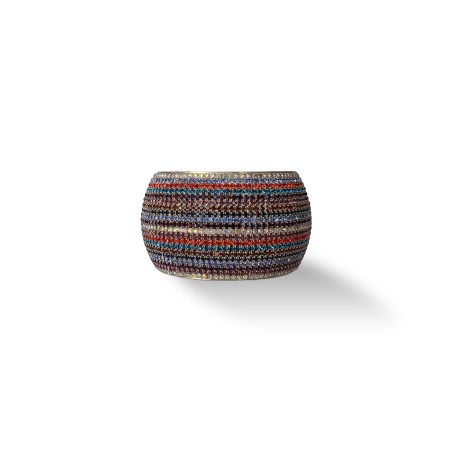 Bracciale multicolor brillantinato