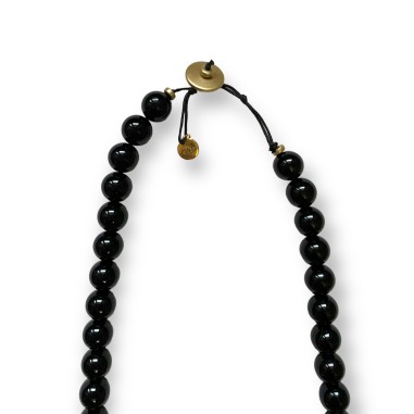 Collana lunga nera