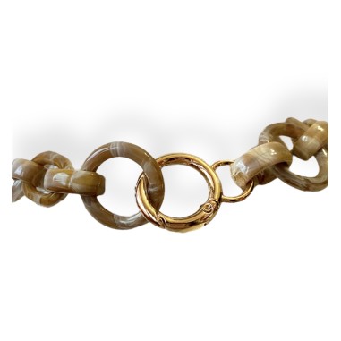 Collana a cascata con peperoncino in...