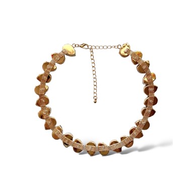 Collana con cristalli multicolore