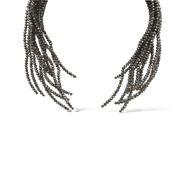 Collana ramificata color argento