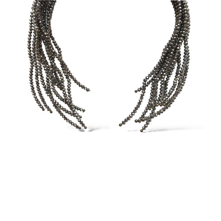 Collana ramificata color argento