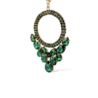 Orecchino con cristalli... 2