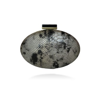 Clutch ovale pitonata