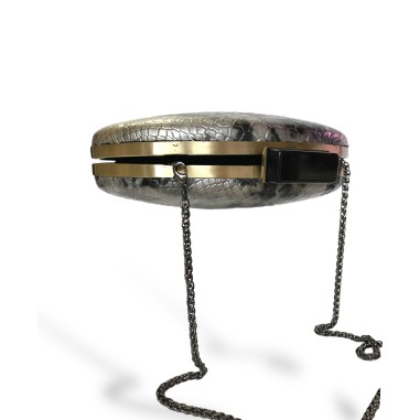 Clutch ovale pitonata