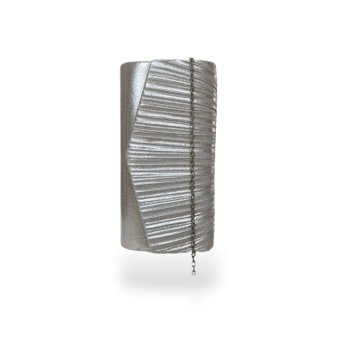 Pochette argento laminata