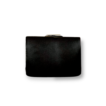 Clutch nera gioiello con... 2